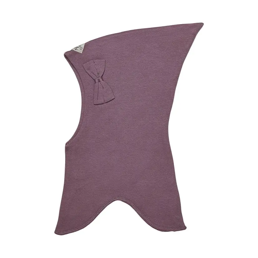 Racing Kids Racing Kids Balaclava Med Sløyfe Dusty Purple