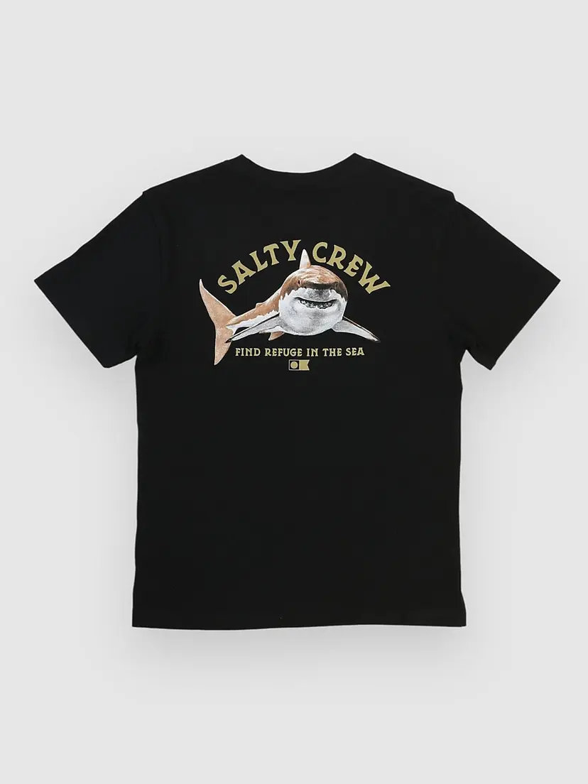 Salty Crew Salty Crew Lurking Kids T-skjorte svart