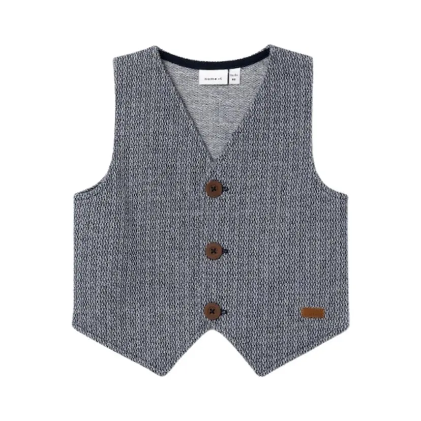 NAME IT Name It - Vest Fort Sweat Dark Sapphire