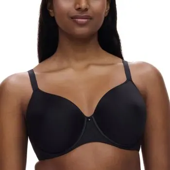 Chantelle Chantelle BH Comfort Chic Back Smoothing T-Shirt Bra Svart B 75 Dame