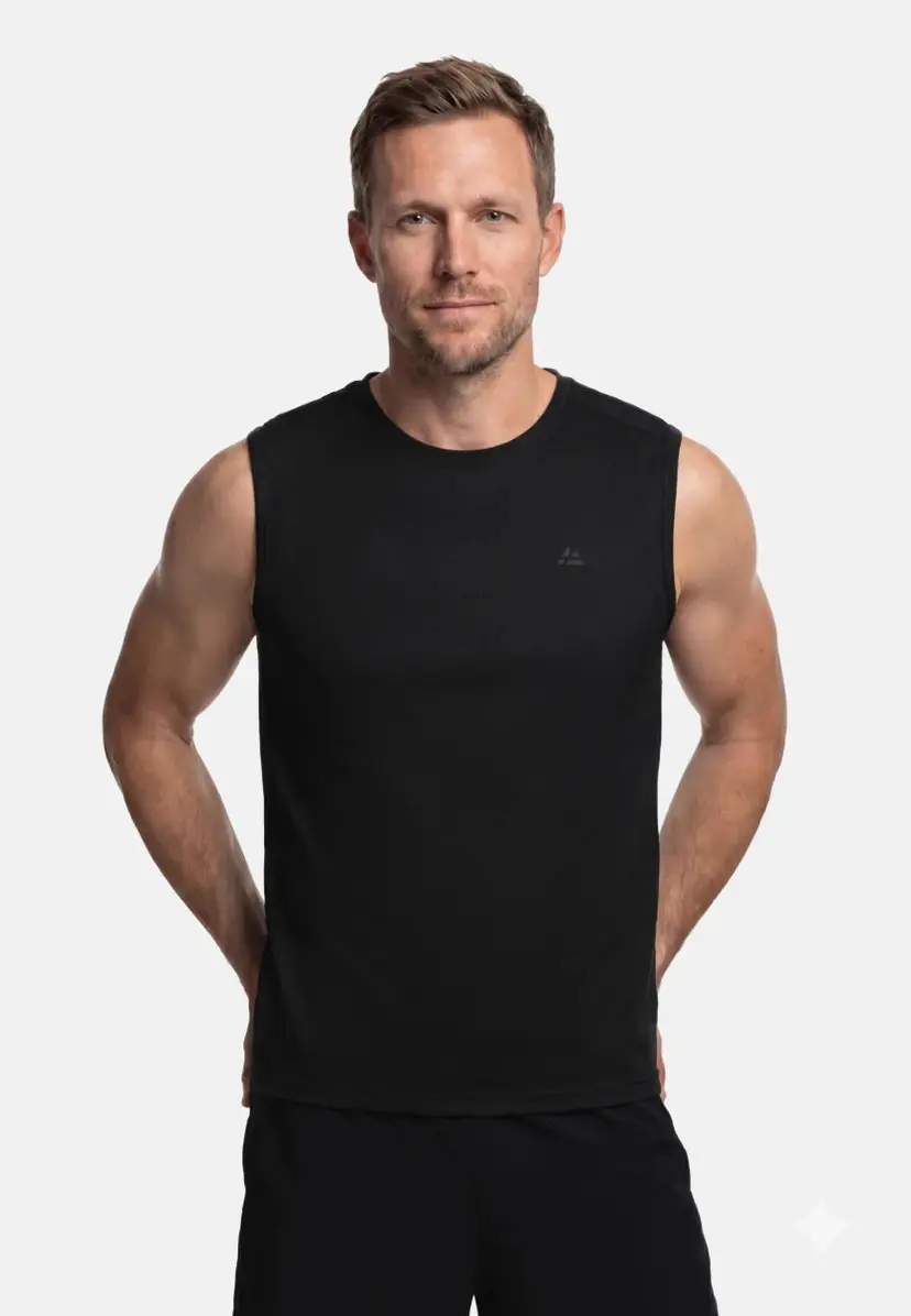 DANISH ENDURANCE Mændens hurtigtørrende Running Tanktop fra Danish Endurance, Sort, 2XL
