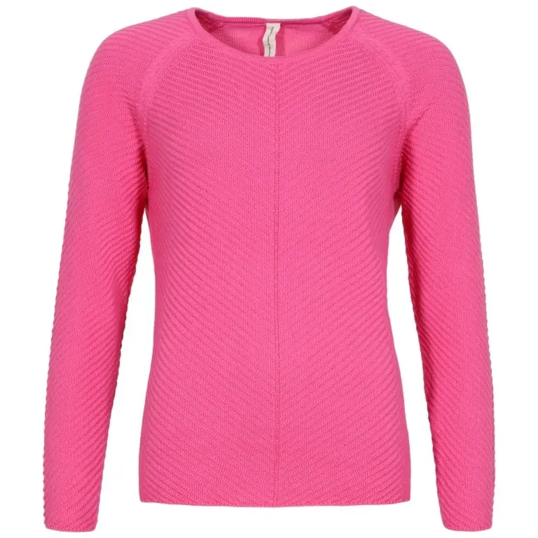 Skovhuus Skovhuus Kvinne Strikket genser Peony Pink XXL