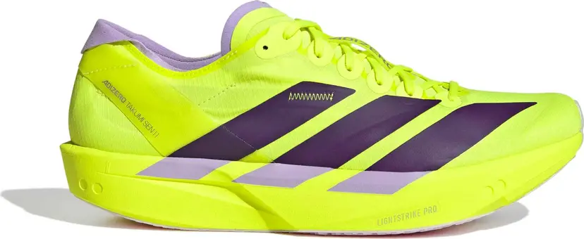 Adidas Adidas Men's Adizero Takumi Sen 11 Solar Yellow/Aurora Plum/Powder Plum