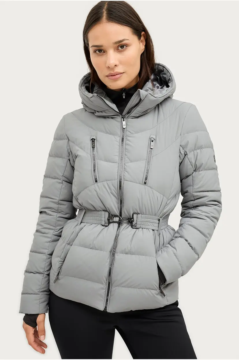 Áhkká Skijakke Gold Ski Jacket w Clasp - Grå