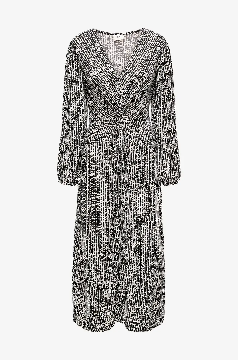 JDY Maxikjole jdyJulia L/ Knot Dress Jrs - Beige