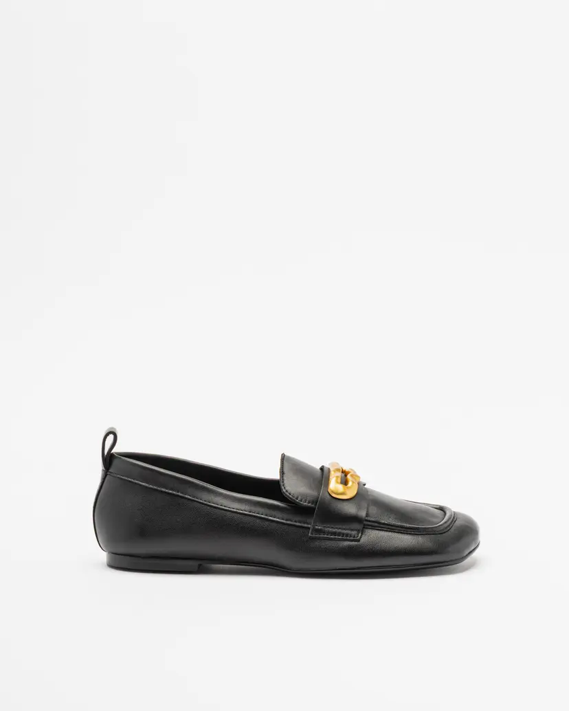 PROF PROF V2225-75 Black Moccasins
