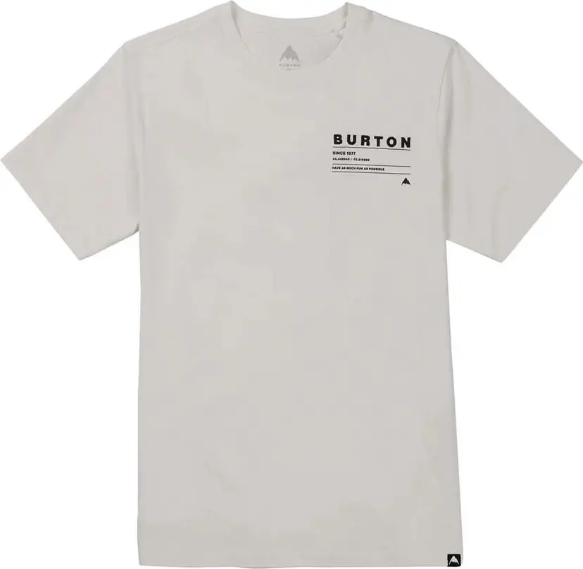 Burton Burton Moretown T-Shirt Stout White