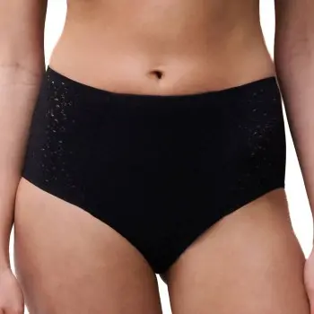 Chantelle Chantelle Truser EasyFeel Norah High Waist Brief Svart nylon 38 Dame