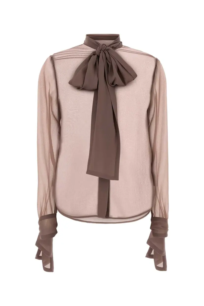 Saint Laurent Saint Laurent Skjorter – Brun