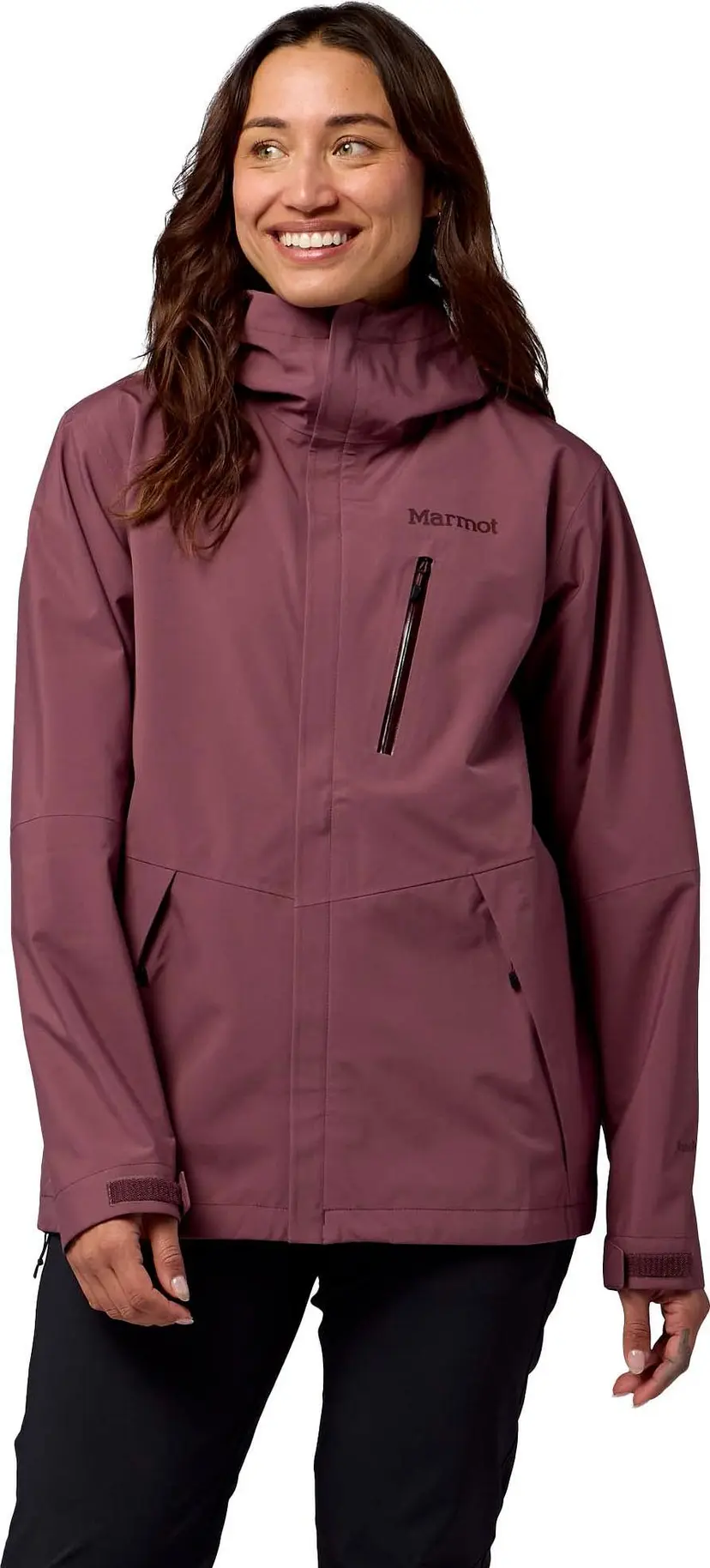 Marmot Marmot Women's Precip Evo Pro Jacket Sugar Plum