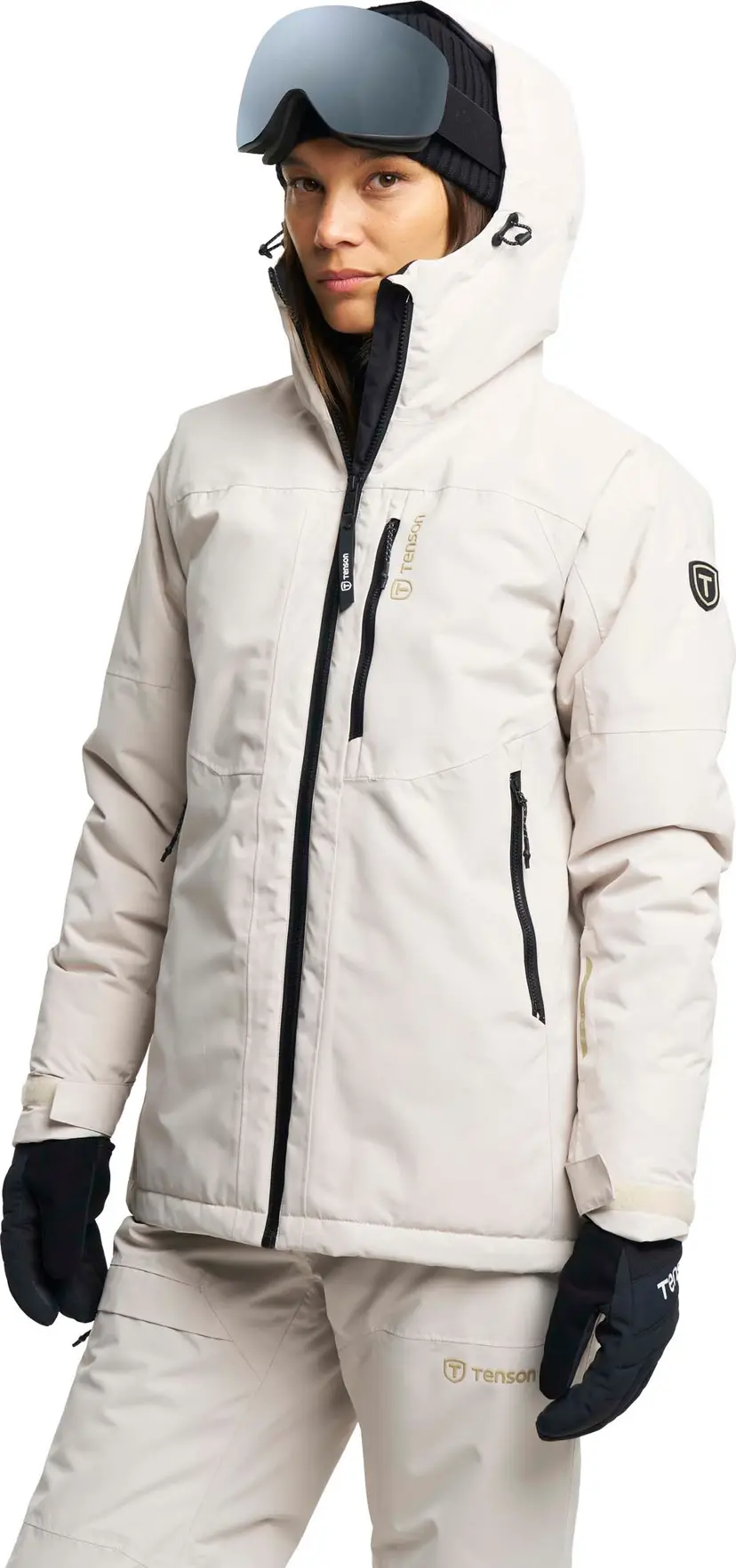 Tenson Tenson Women's Niseko Ski Jacket Light Beige