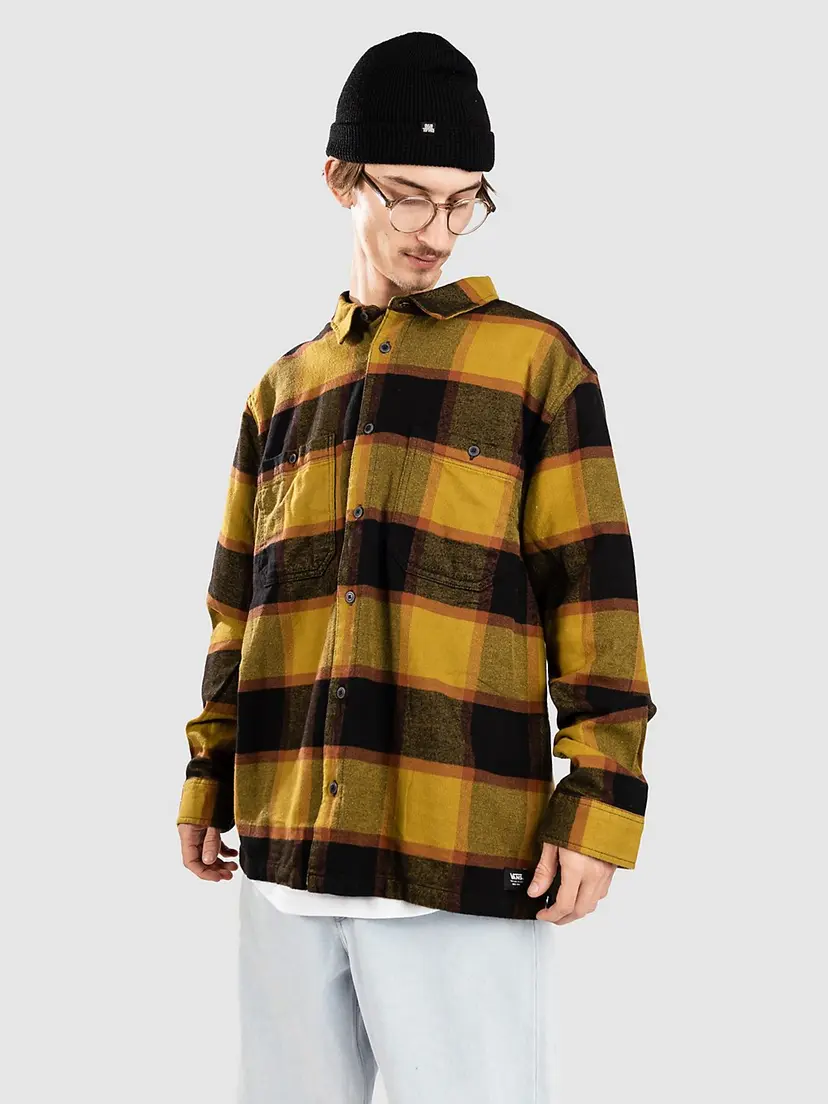 Vans Vans Larkspur Plaid Flannel Skjorte mønster