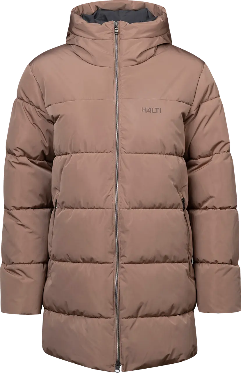 Halti Halti Women's Leinikko Puffer Parka Brownie