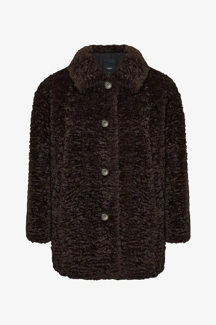 Rockandblue Fuskepelsjakke Solange Jacket - Brun