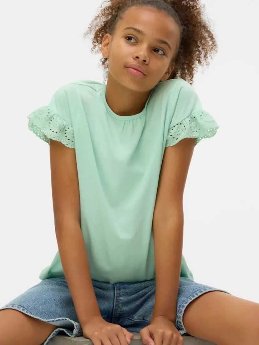 Vero Moda Girl Vero Moda Girl Anna Topp Grønn (158/164)