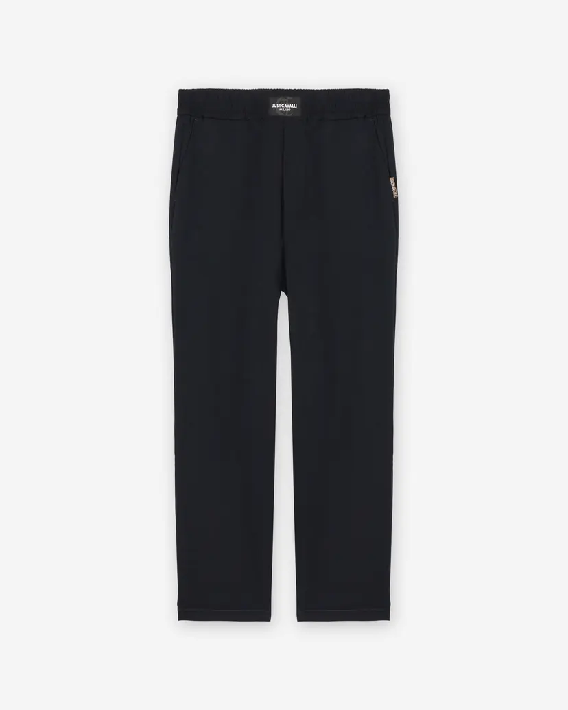 Just Cavalli Just Cavalli Gabardine Cormorano Blue Pants