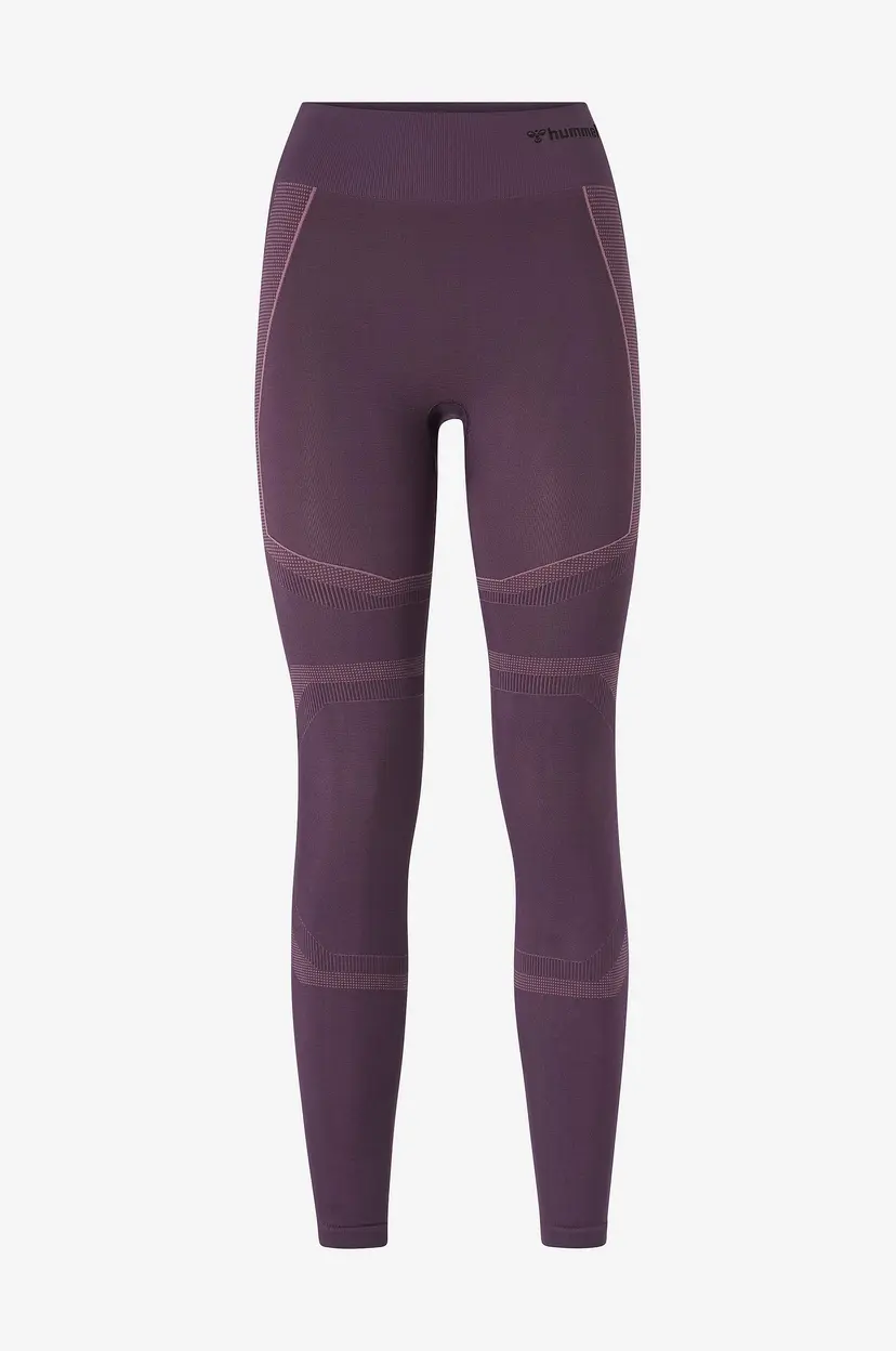 Hummel Treningstights hmlMT Power Seamless MW Tights - Lilla