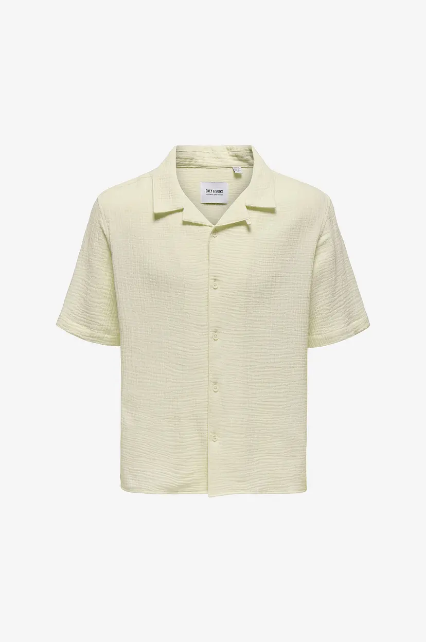 Only & Sons Skjorte onsKyle 0158 SS Shirt - Hvit