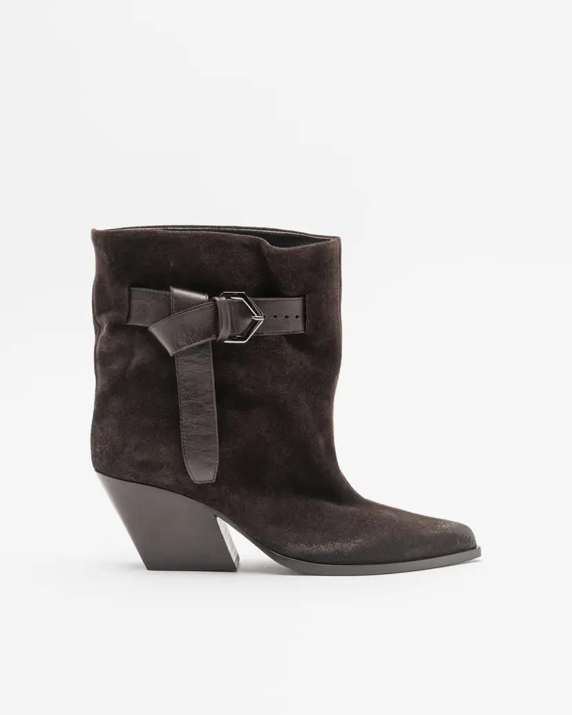 Elena Iachi Elena Iachi E-4494-B Brown Ankle Boots