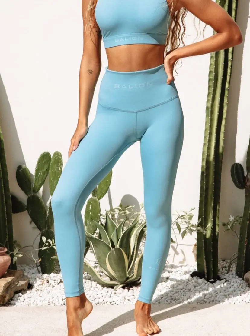 Balion Irreplaceable Sculpting Tights Pastel Blue