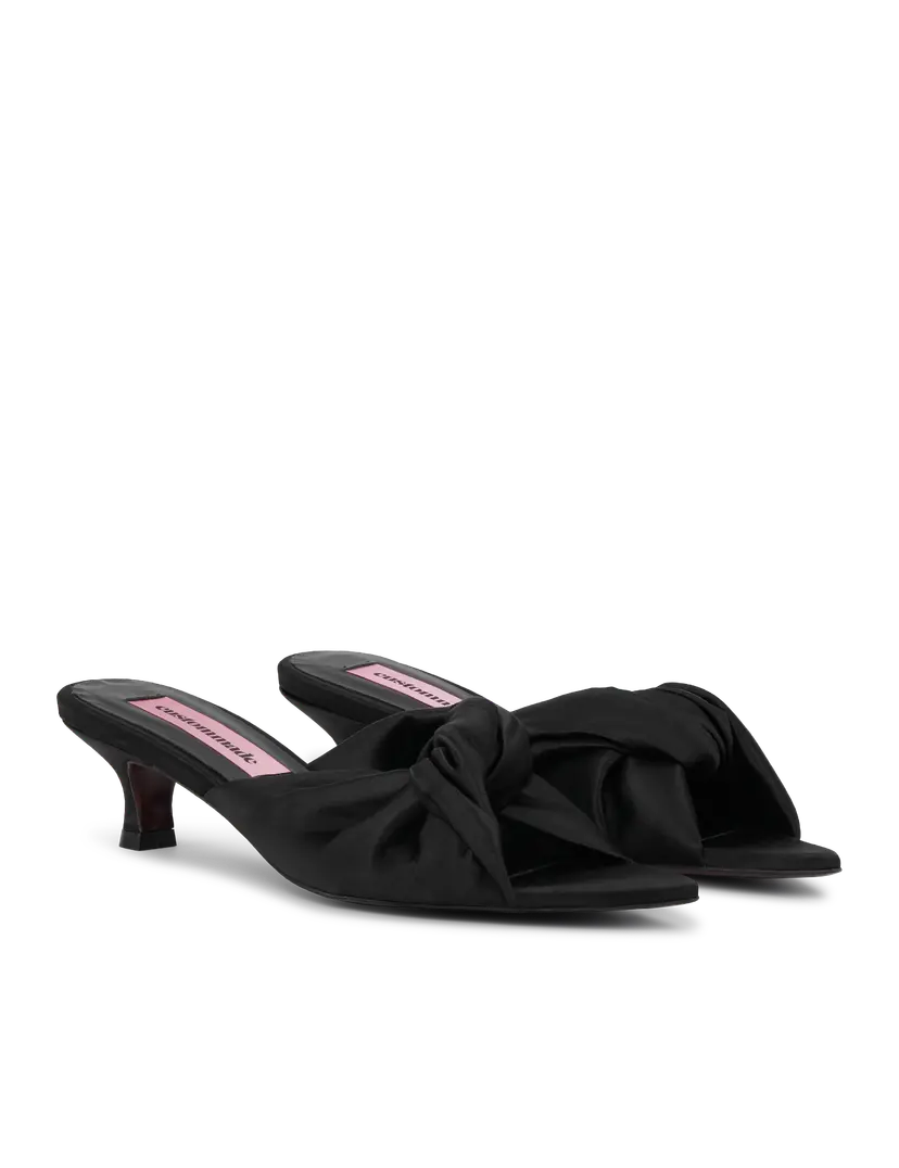 Custommade Alia Satin Black - 37