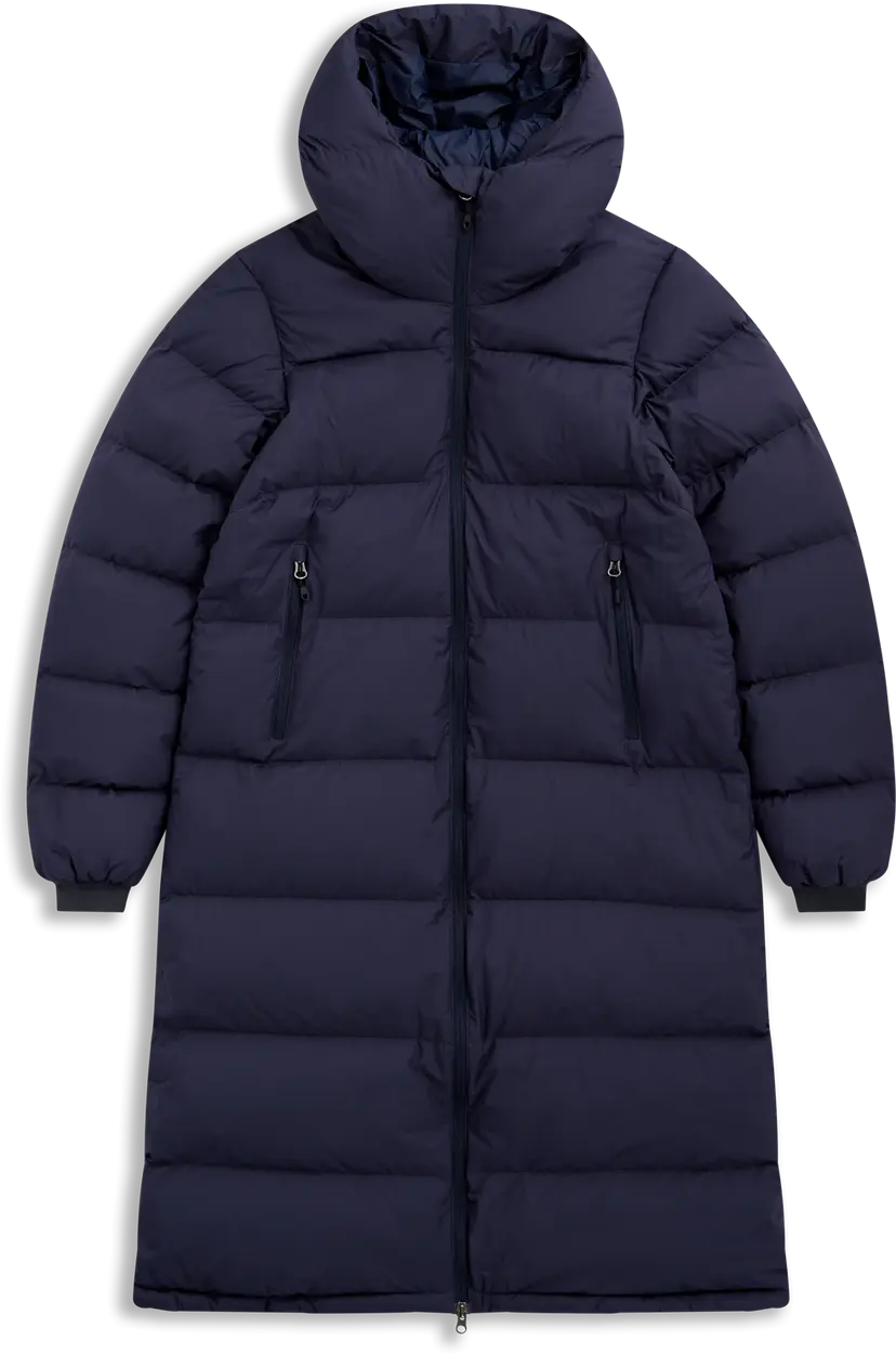 Bergans Bergans Women's Urban Down Long Coat Dark Navy