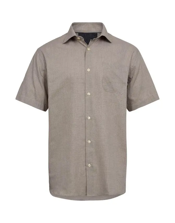 Black Blue Reg. fit s/s shirt
