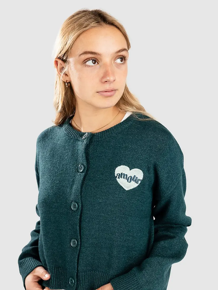 24 Colours 24 Colours 41279B Cardigan grønn