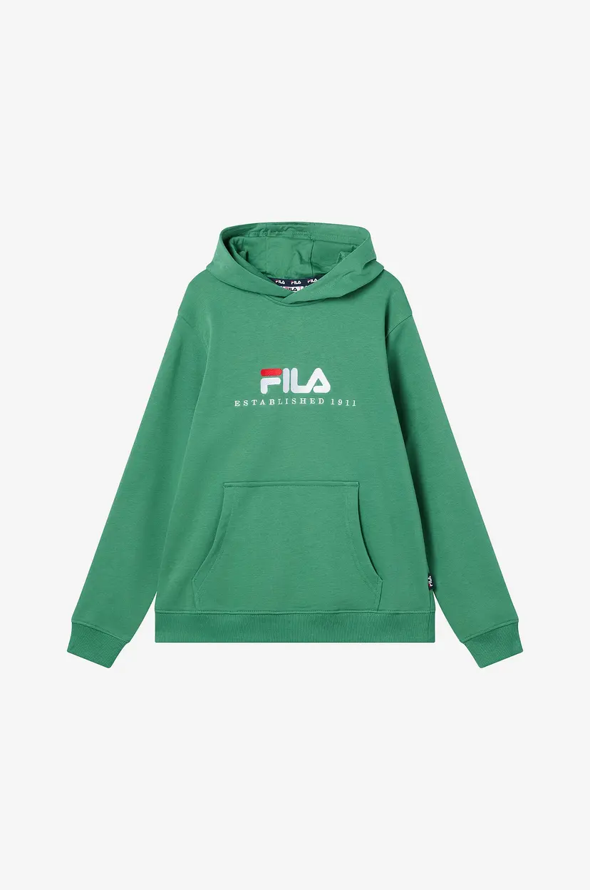 Fila Hettegenser Loddin Logo Hoodie - Grønn