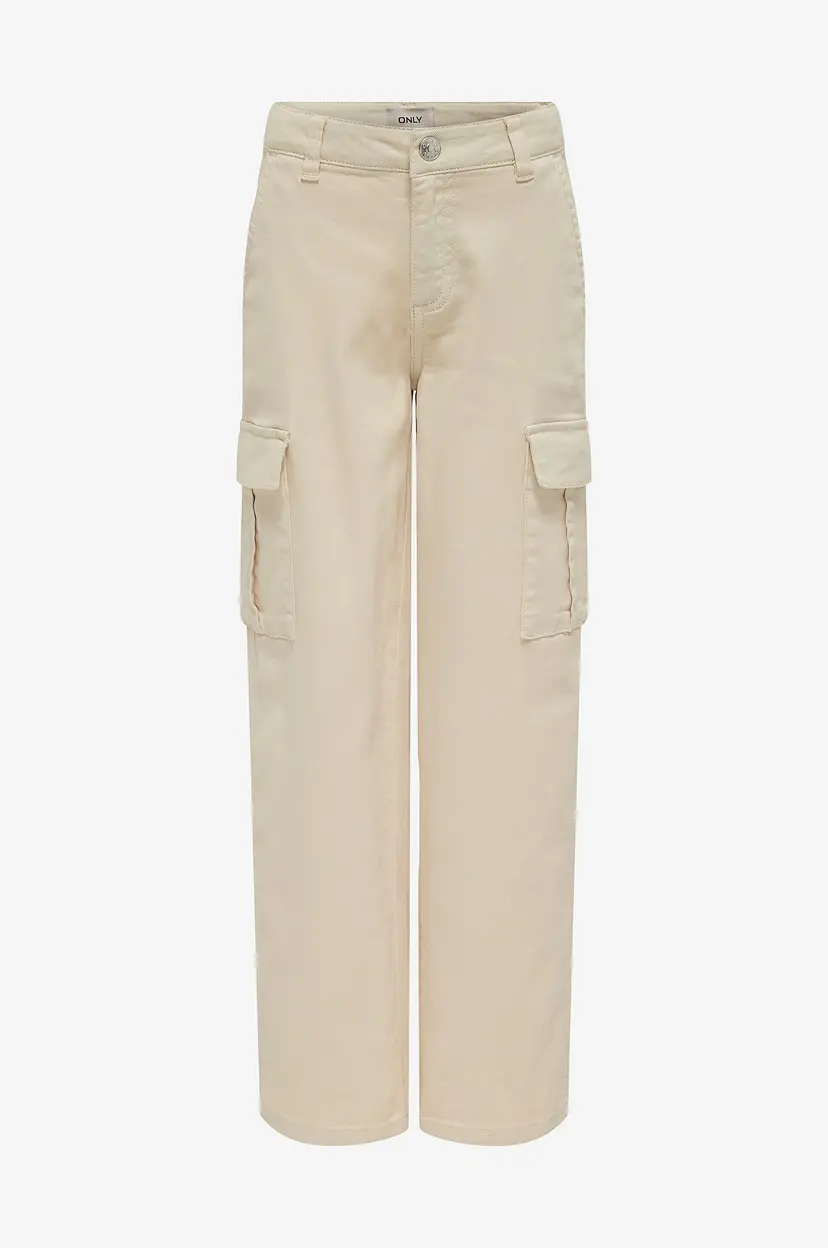Kids Only Cargobukser kogYarrow-Vox Str Cargo Pant - Beige