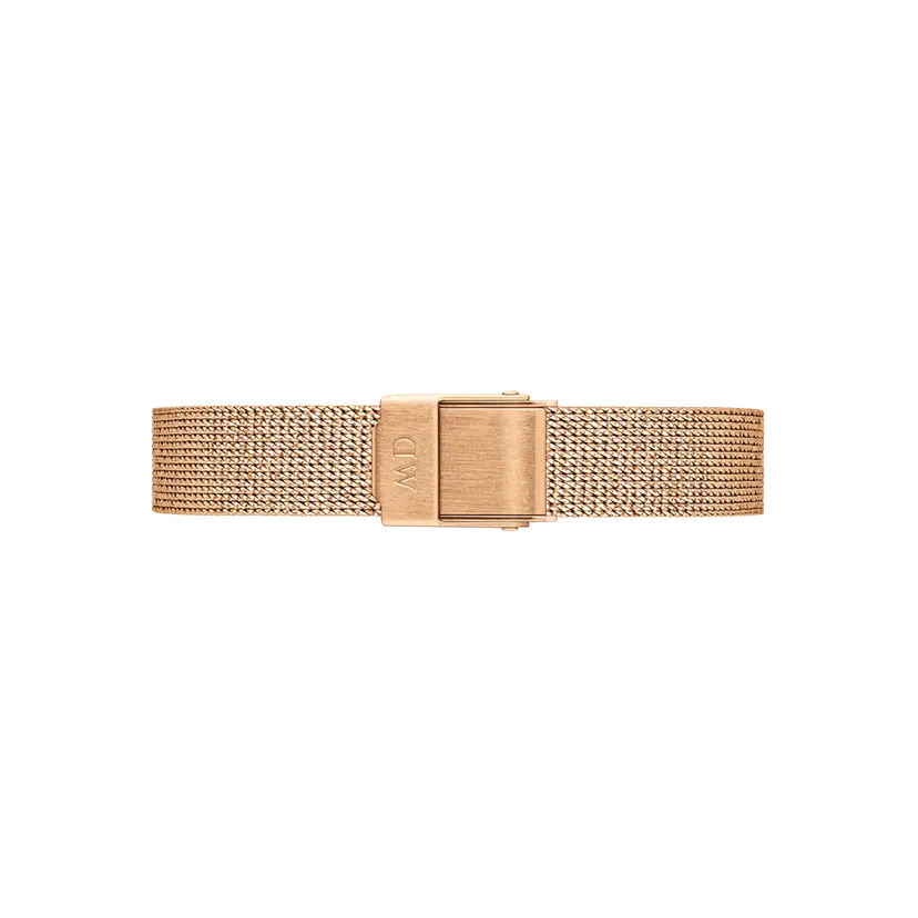 Daniel Wellington Rose Gold Strap Pressed Melrose | DW
