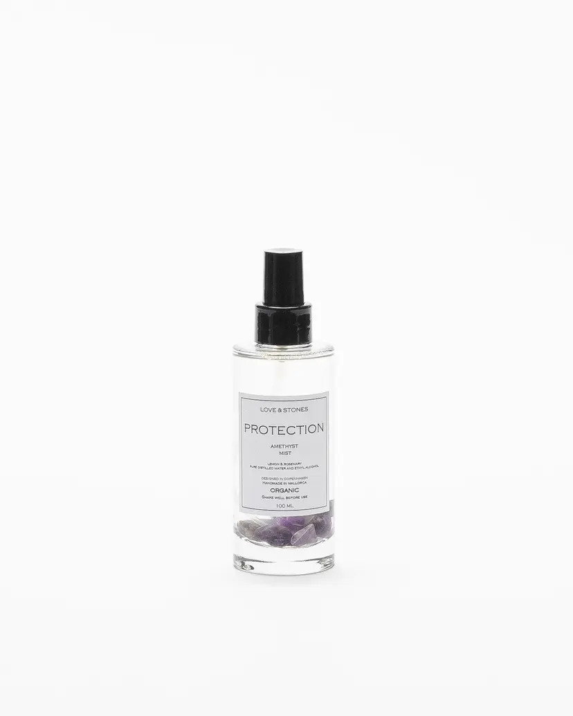 Love & Stones Love & Stones PROTECTION Infused Mist Transparent Spray diffuser