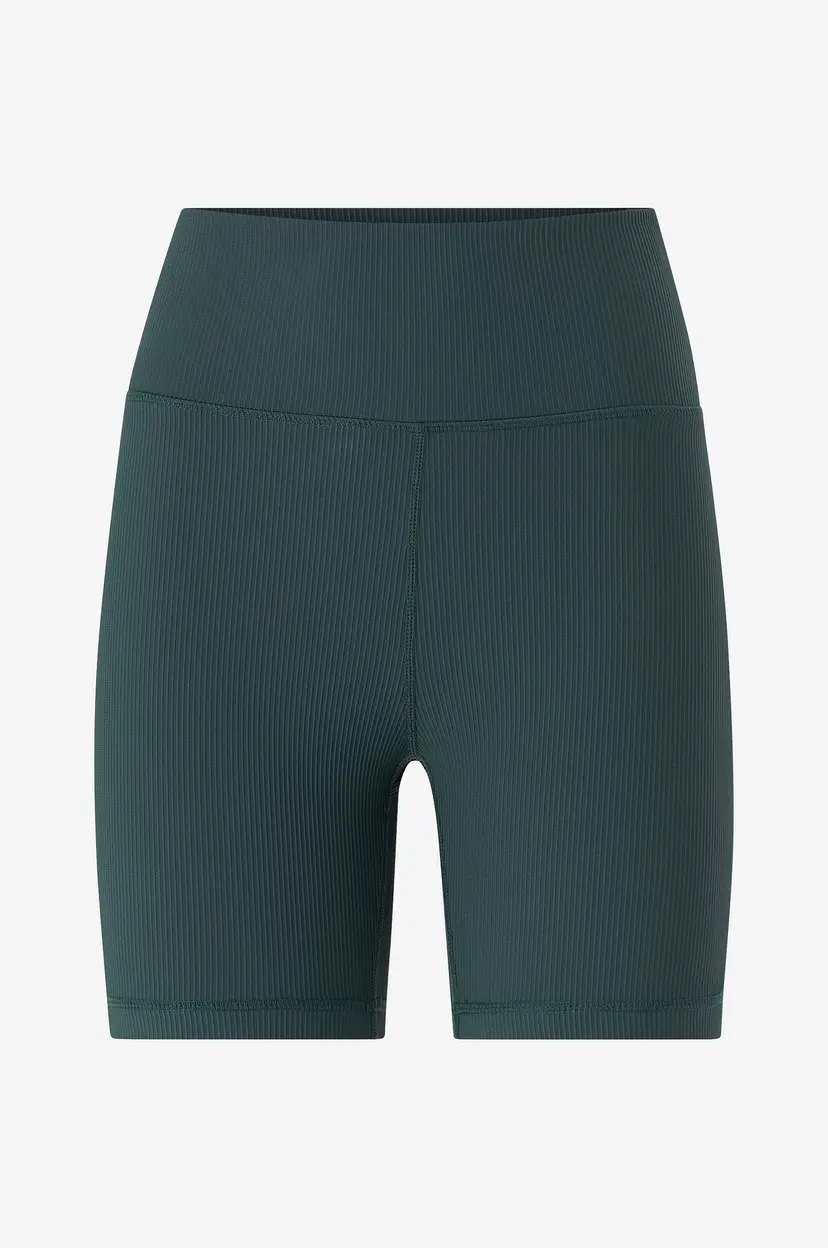 Aim'n Treningstights Ribbed Performance Midi Biker Shorts - Grønn