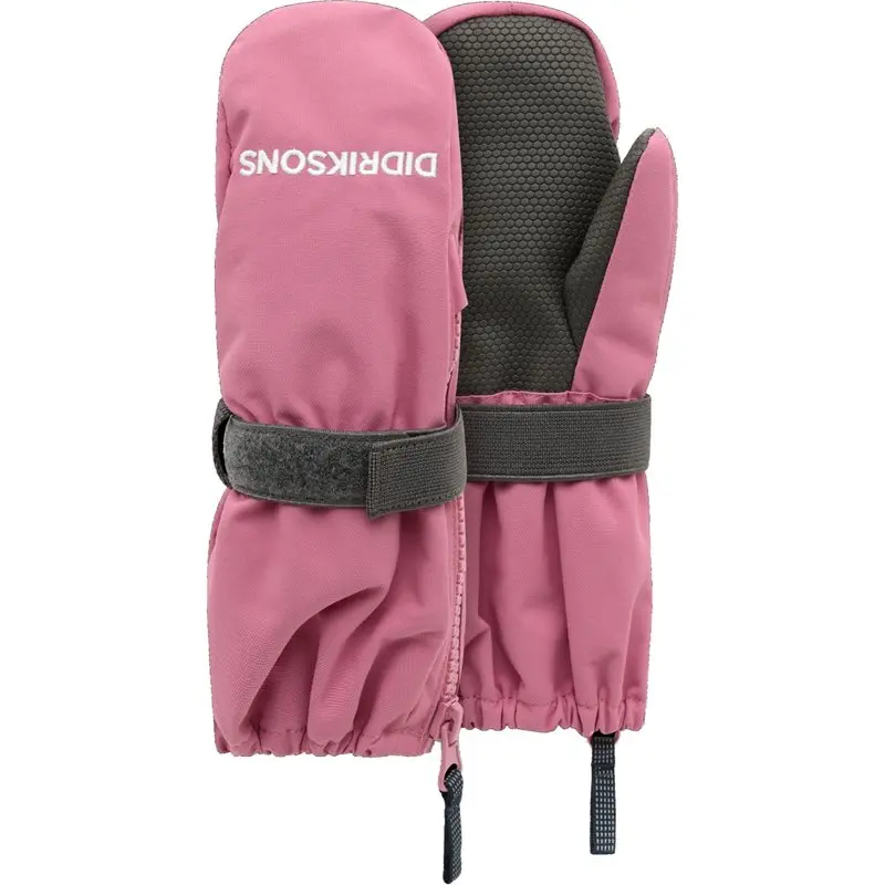 Didriksons Didriksons Biggles Kids' Zip Mittens Heather Pink