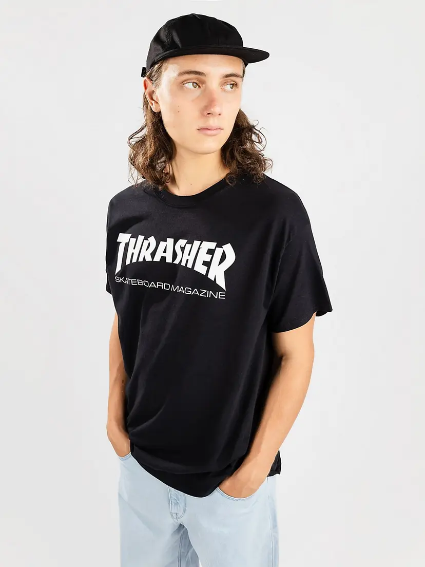 Thrasher Thrasher Skate Mag T-skjorte svart