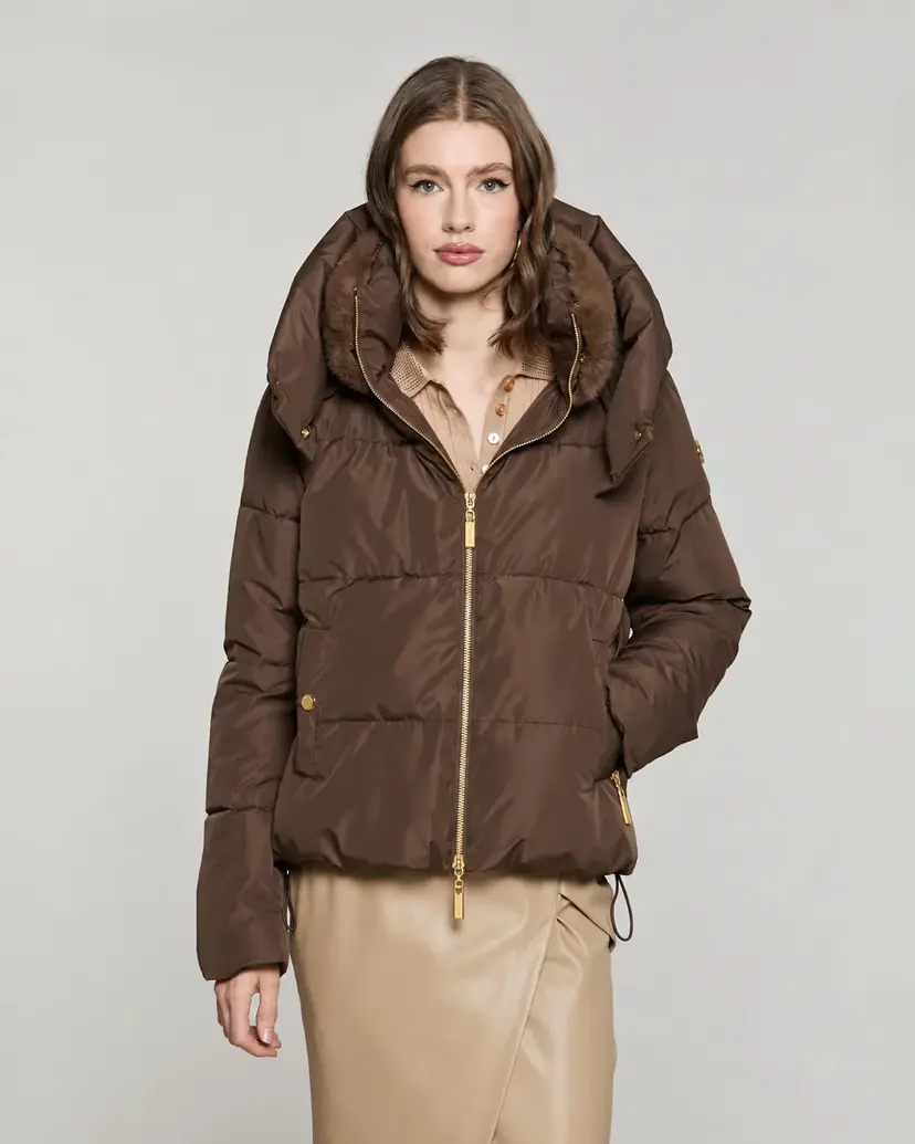 Relish Relish PORONGIS Brown Padded jacket