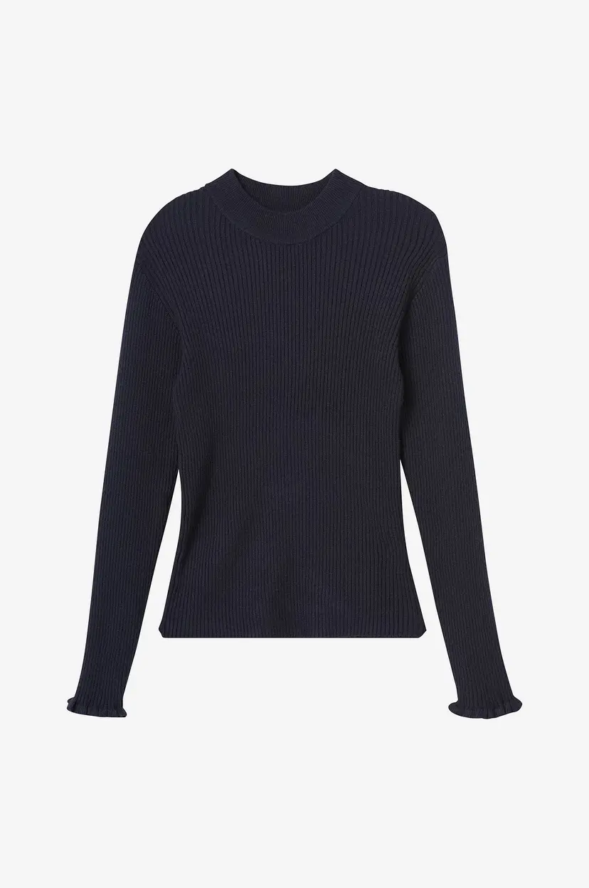 NAME IT Genser nkfVianna LS Slim Knit - Blå