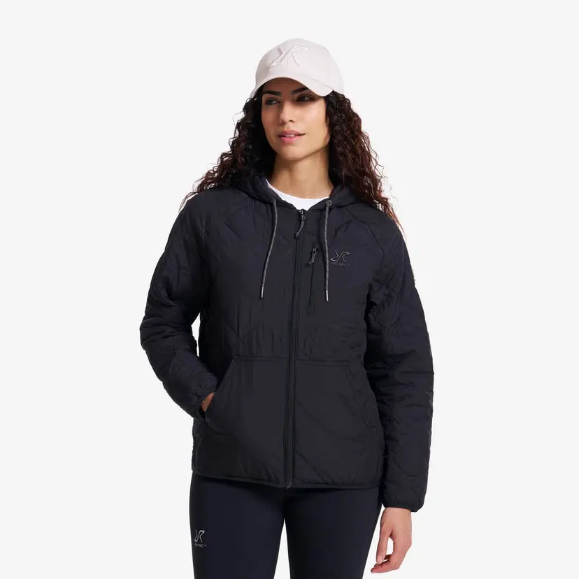 RevolutionRace Tapa Quilt Insulated Jacket Dame Black