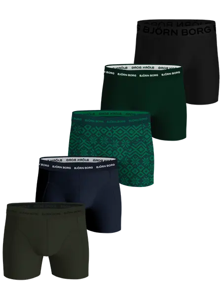 Björn Borg Cotton Stretch Boxers 5-pack