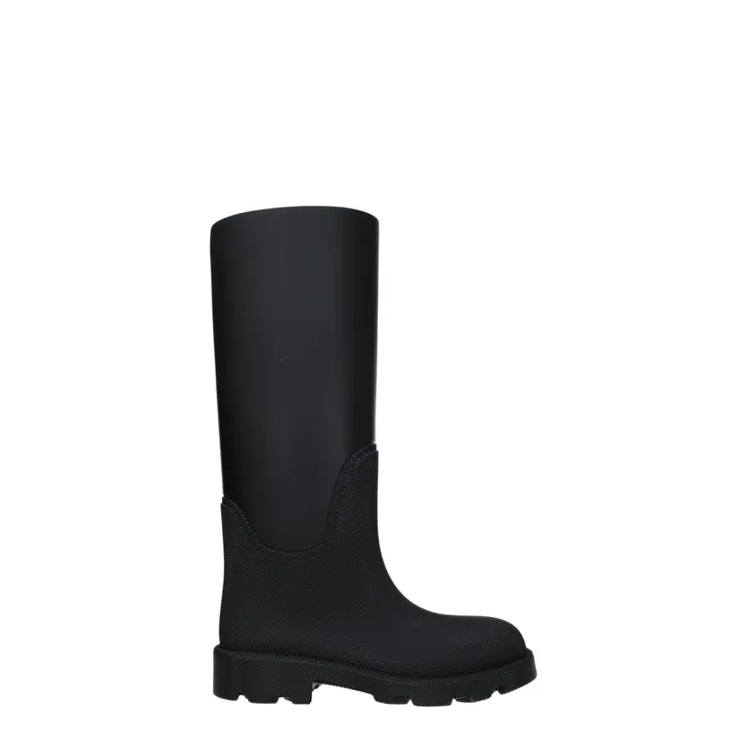 Burberry Burberry Gummistøvler – Svart
