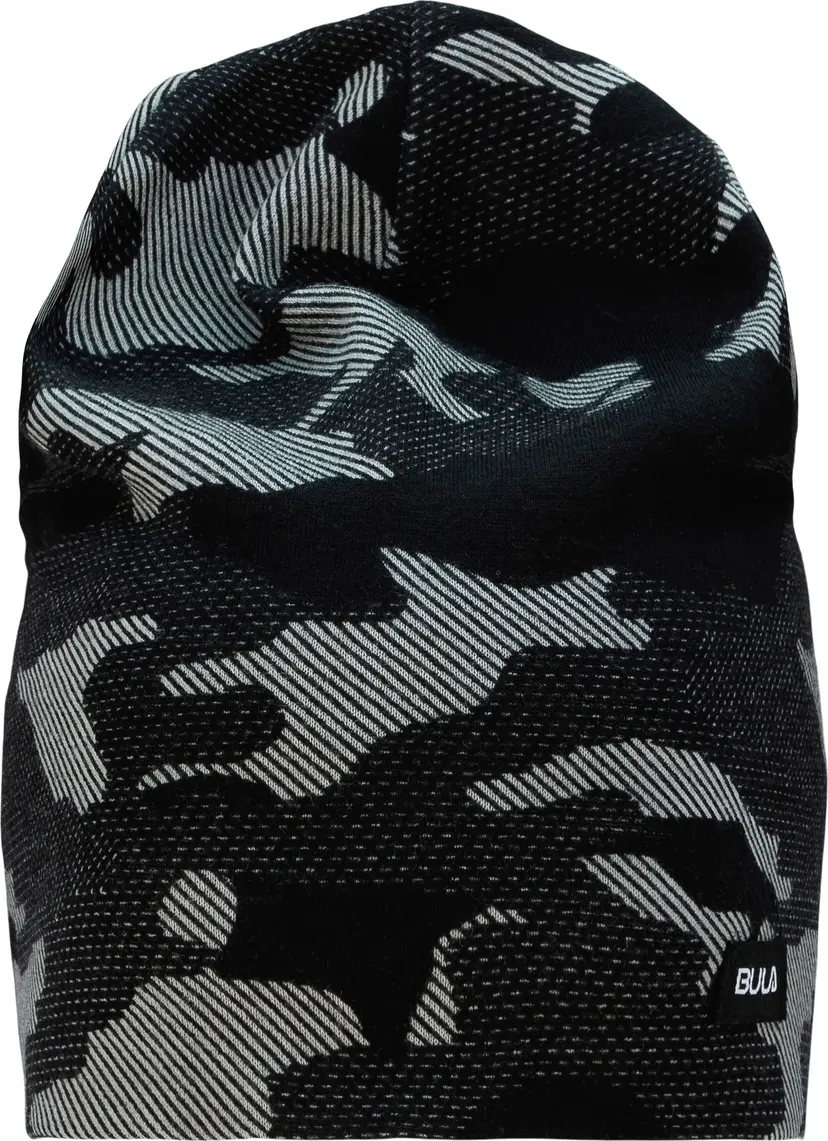 Bula Bula Men's Camo Printed Wool Beanie Dgrey