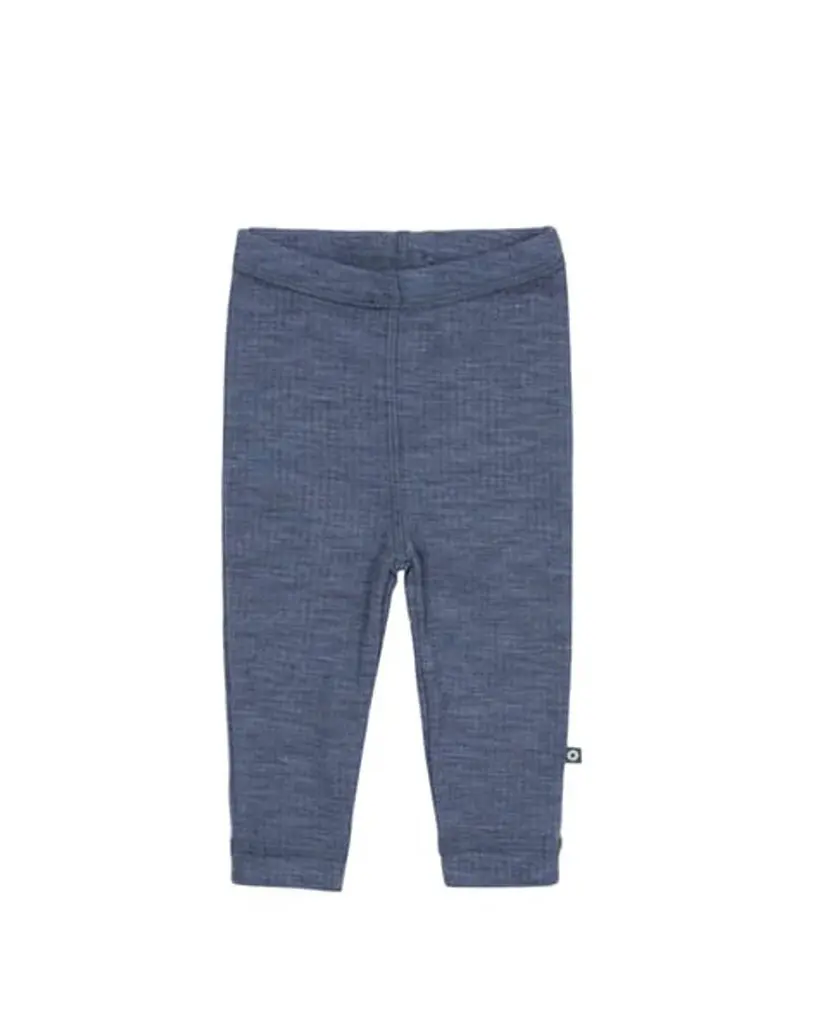Smallstuff Smallstuff Merino Ull Legging Denim Melange (74 / 9 mnd)