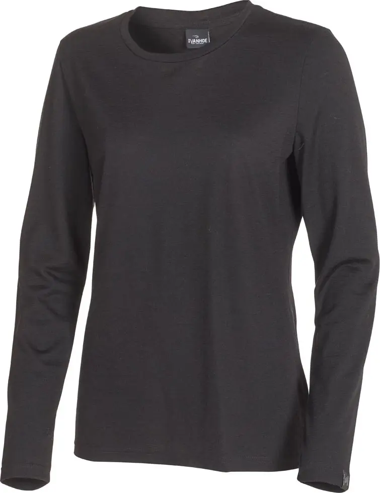 Ivanhoe Ivanhoe Women's Underwool Merino Long Sleeve Black