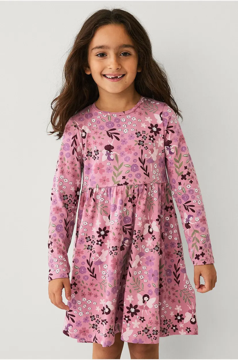 Ellos Collection Kjole med lange ermer - Rosa