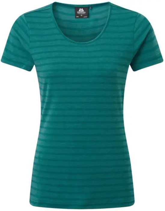 Mountain Equipment Mountain Equipment Stripe Wmns Tee Spruce stripe