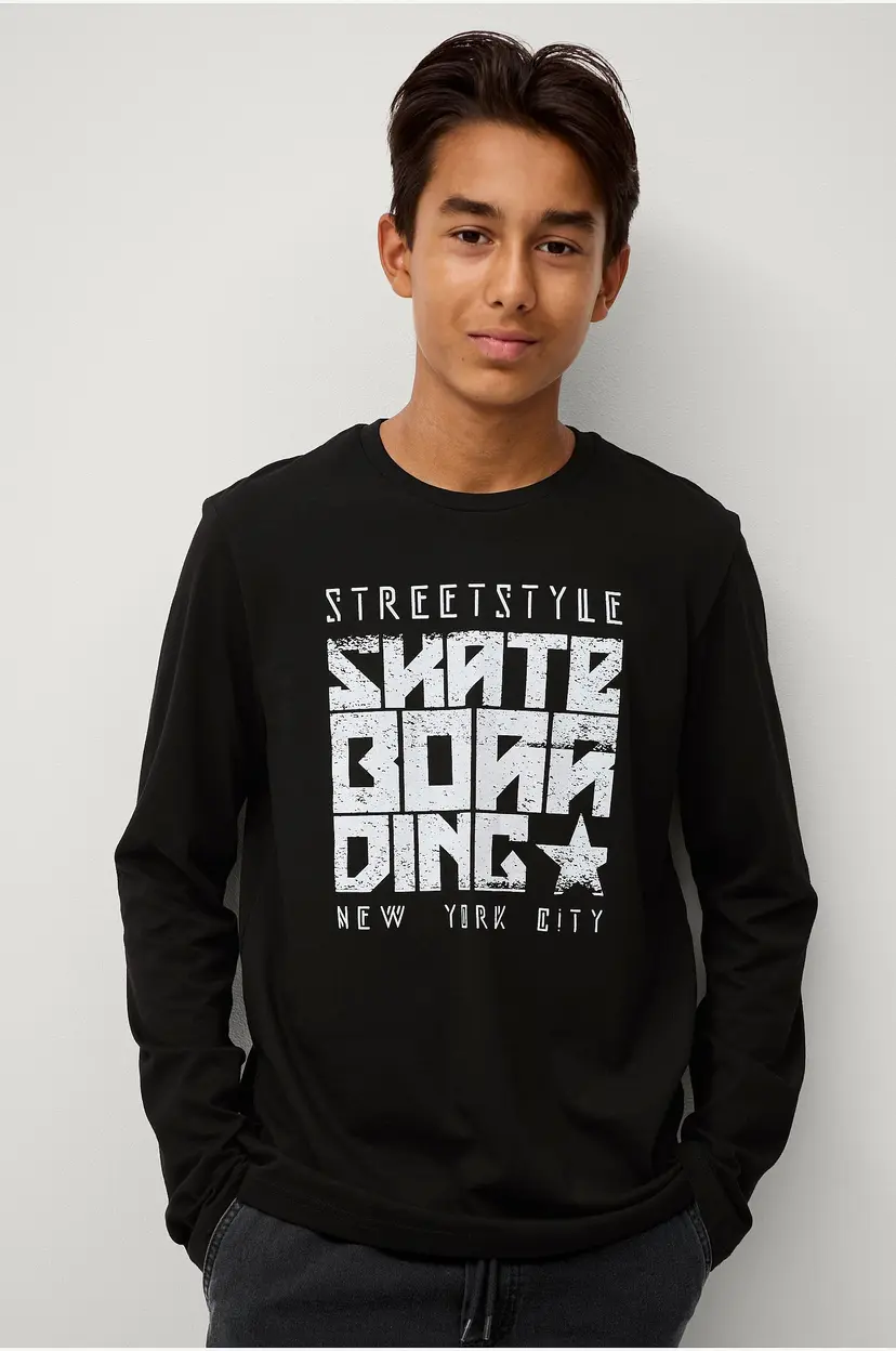 Ellos Collection T-skjorte Caleb - Svart