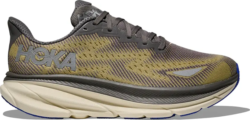 HOKA Hoka Men's Clifton 9 GORE-TEX Gravel/Eggshell