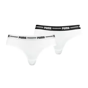 Puma Puma Truser 2P Logo Waistband Brazilian Hvit Medium Dame