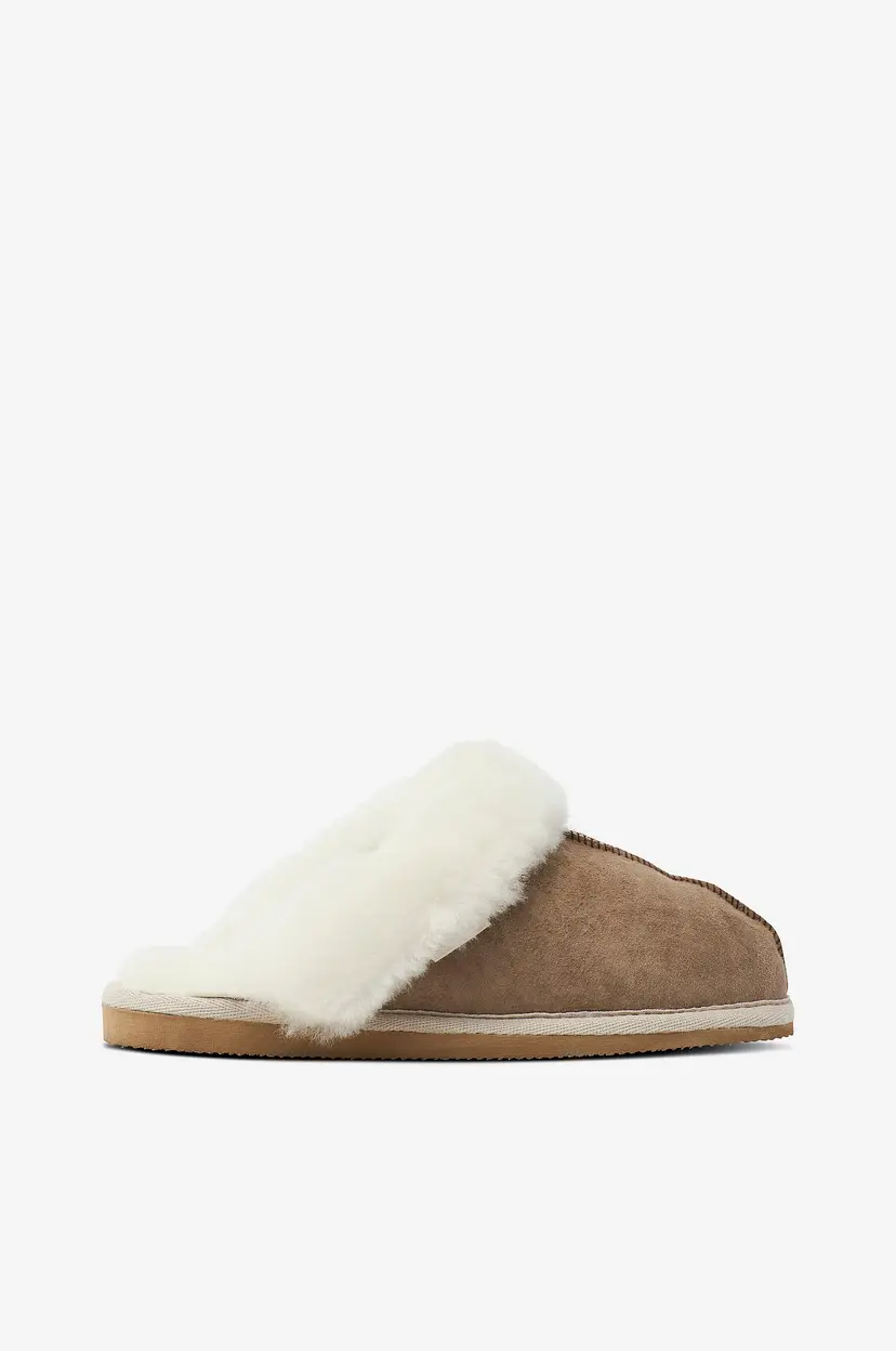 Shepherd of Sweden Saueskinnstøfler Jessica - Beige