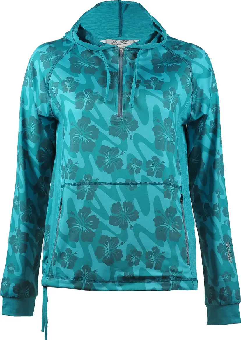 SKHOOP Skhoop Women's Ylva Zip Hood Aqua
